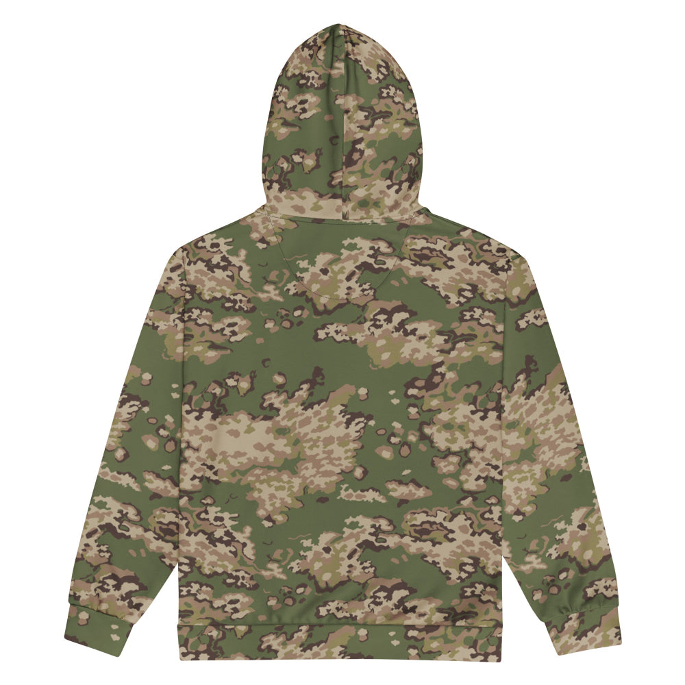 Partizan Multi-terrain CAMO Unisex zip hoodie - Zip Hoodie