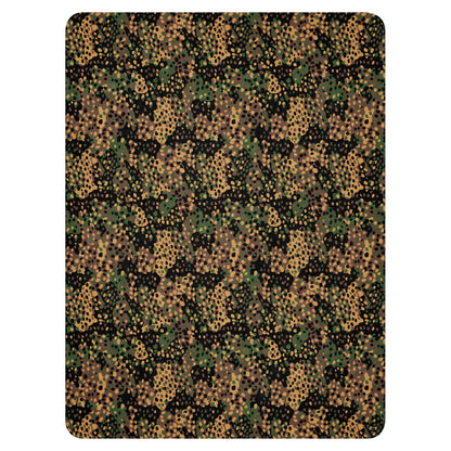 German Pea Dot Erbsenmuster CAMO Sherpa blanket - Blankets