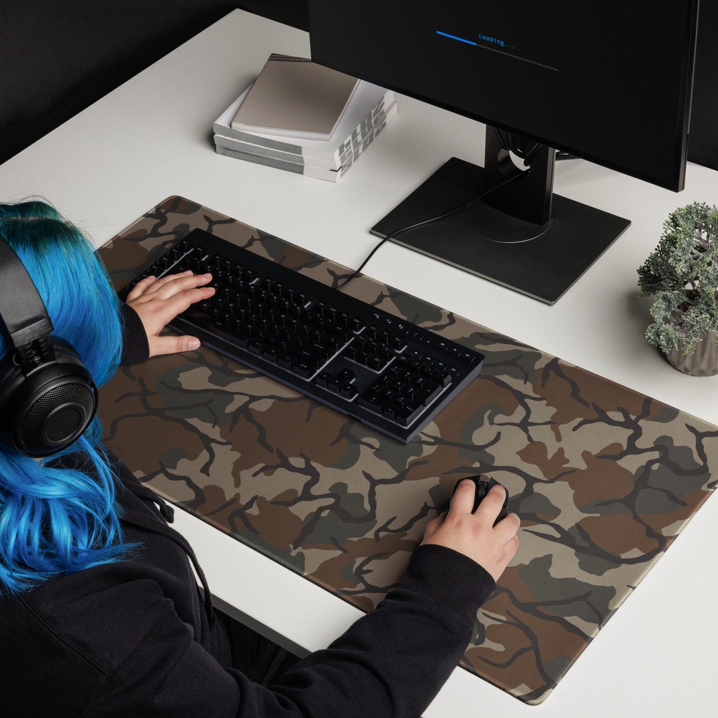 Philippine Marine Corps Malunggay CAMO Gaming mouse pad - Mouse Pads