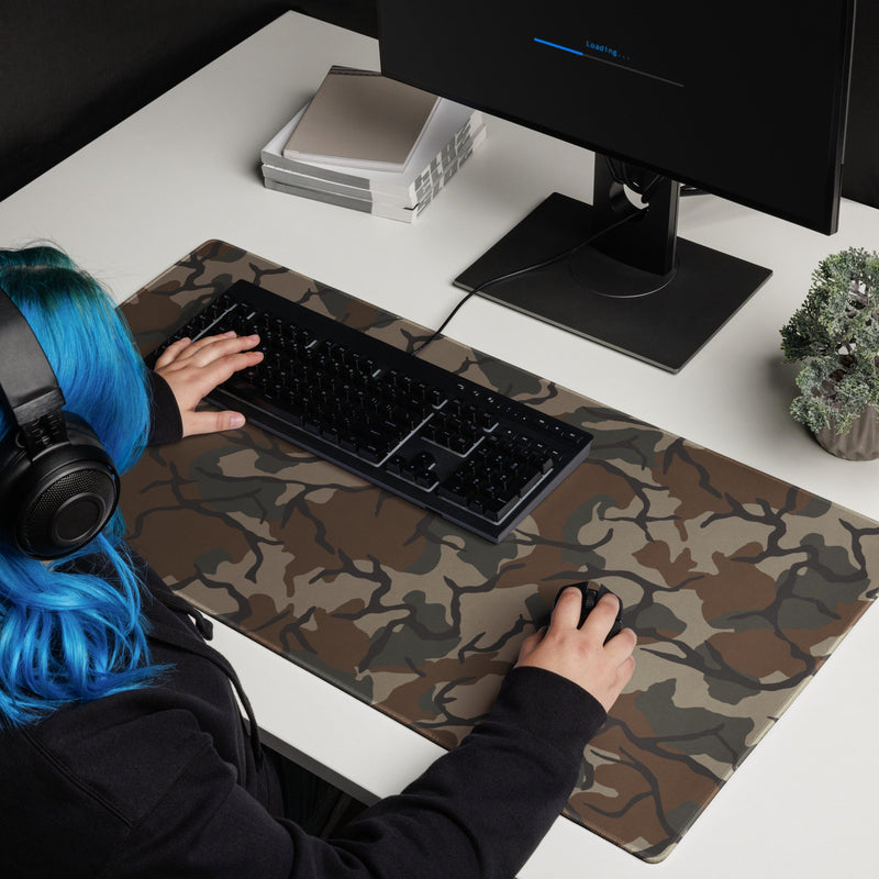 Leaf Malunggay Philippine Marine CAMO Universal Large Desk Pad