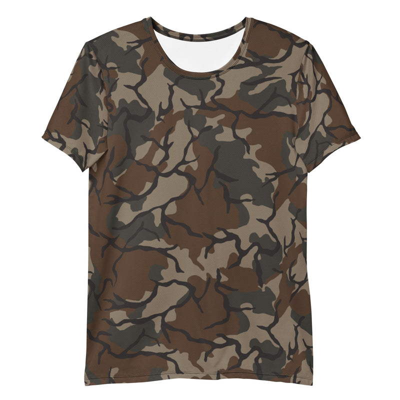 Leaf Malunggay Philippine Marine CAMO Mens Athletic T-Shirt - Shirt