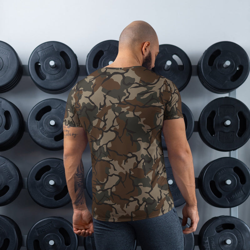 Leaf Malunggay Philippine Marine CAMO Mens Athletic T-Shirt - Shirt