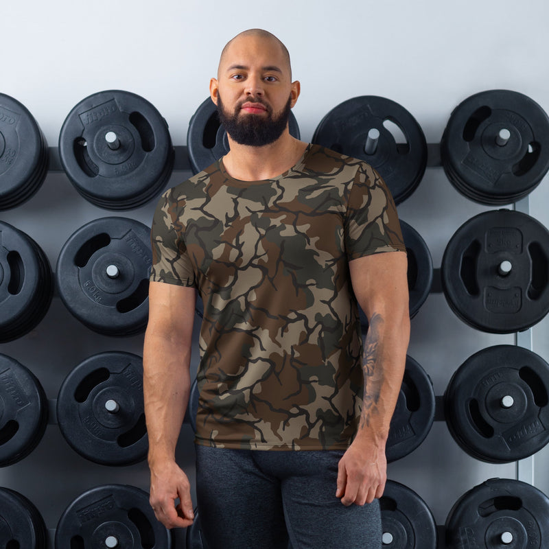 Leaf Malunggay Philippine Marine CAMO Mens Athletic T-Shirt - XS - Shirt