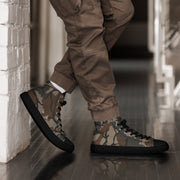 Leaf Malunggay Philippine Marine CAMO Mens High-Top Canvas Shoes - 5