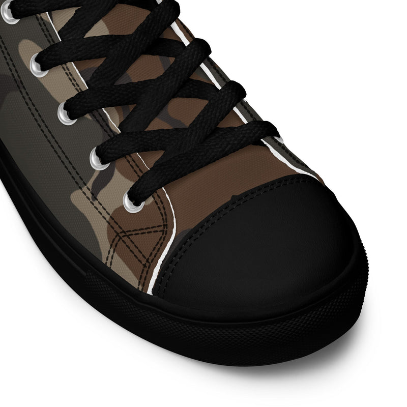 Leaf Malunggay Philippine Marine CAMO Mens High-Top Canvas Shoes