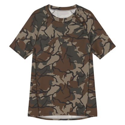 Philippine Marine Corps Malunggay CAMO Mens Short-Sleeve Rash Guard - 2XS - Short-sleeve Guards