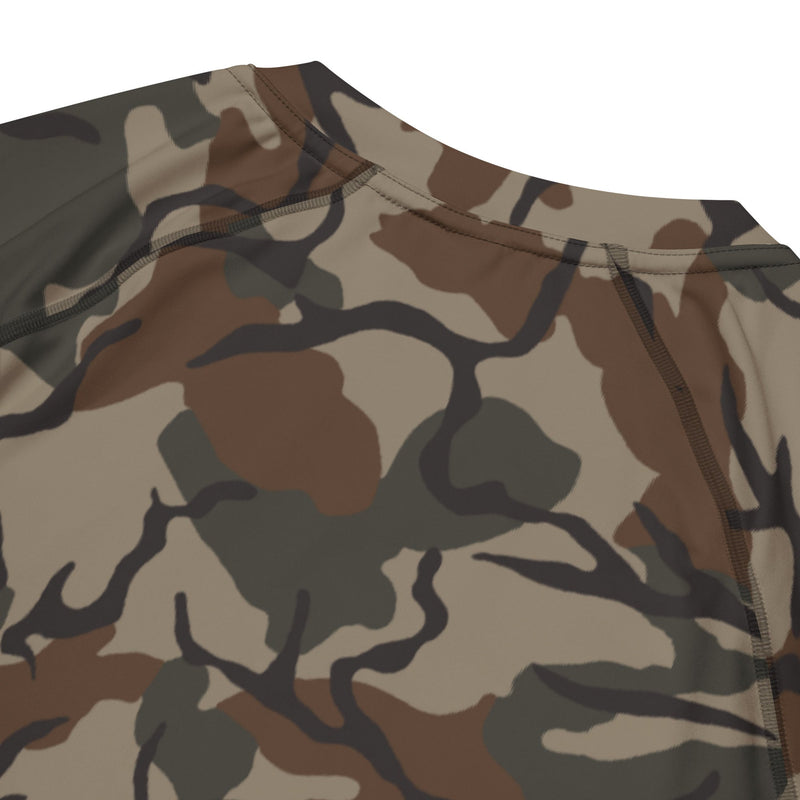 Leaf Malunggay Philippine Marine CAMO Mens Short-Sleeve Rash Guard - SS