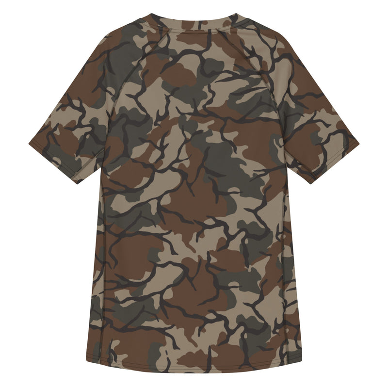 Leaf Malunggay Philippine Marine CAMO Mens Short-Sleeve Rash Guard - SS
