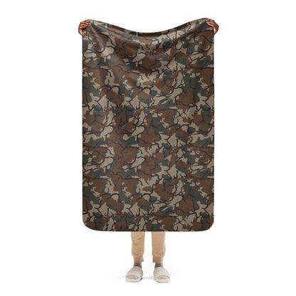 Philippine Marine Corps Malunggay CAMO Sherpa blanket - 37″×57″ - Blankets