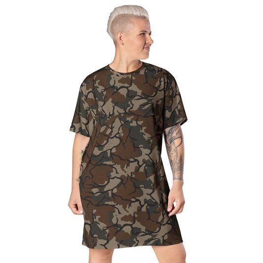 Philippine Marine Corps Malunggay CAMO T-shirt dress - 2XS - Womens T-Shirt Dresses