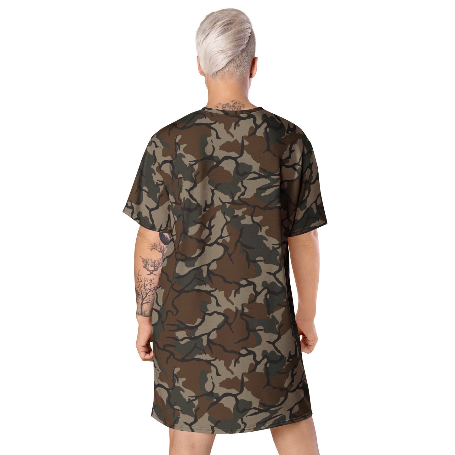 Philippine Marine Corps Malunggay CAMO T-shirt dress - Womens T-Shirt Dresses