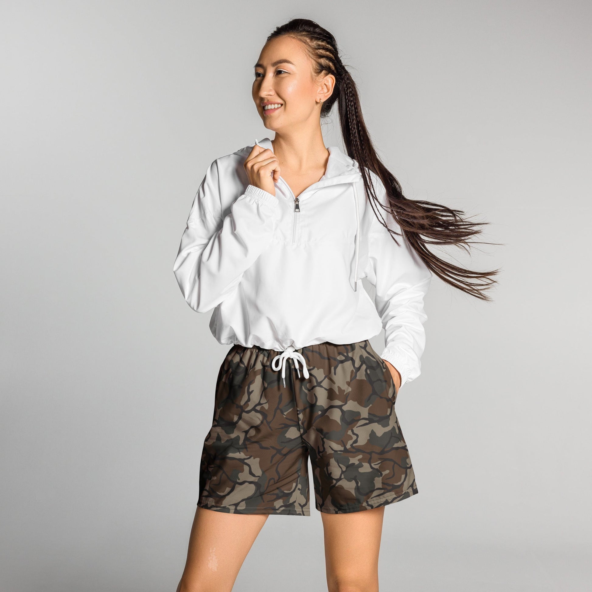 Philippine Marine Corps Malunggay CAMO Unisex Athletic Long Shorts
