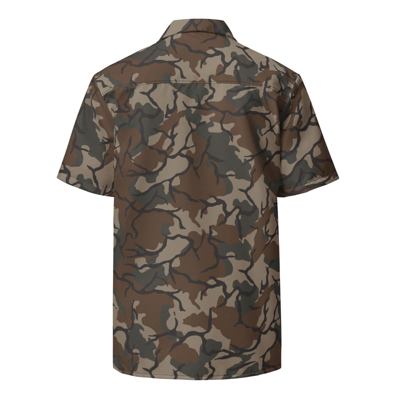 Leaf Malunggay Philippine Marine CAMO Unisex Short-Sleeve Button Shirt - Button-Up