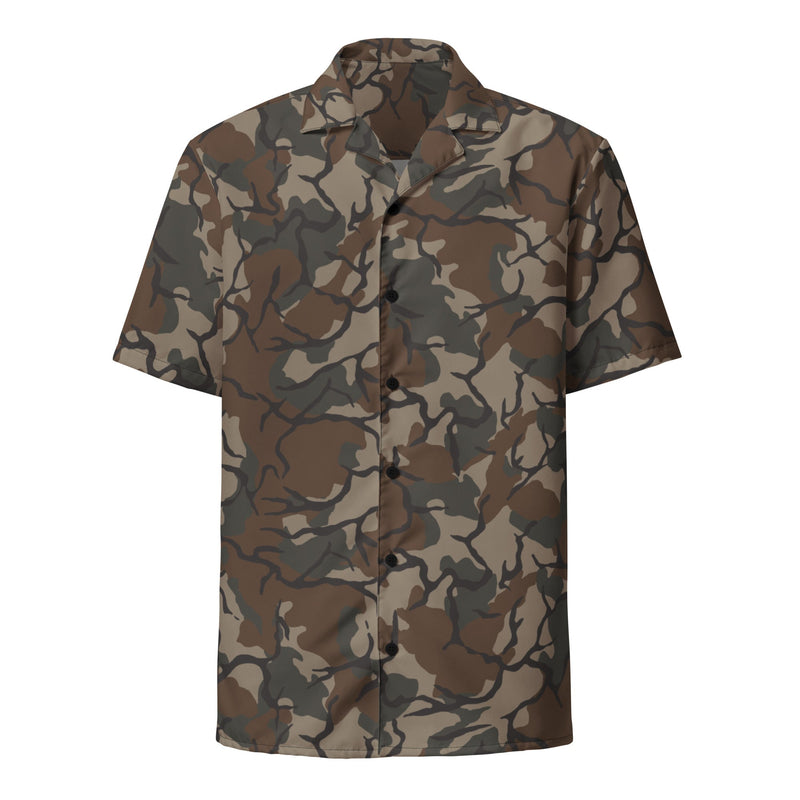 Leaf Malunggay Philippine Marine CAMO Unisex Short-Sleeve Button Shirt - Button-Up