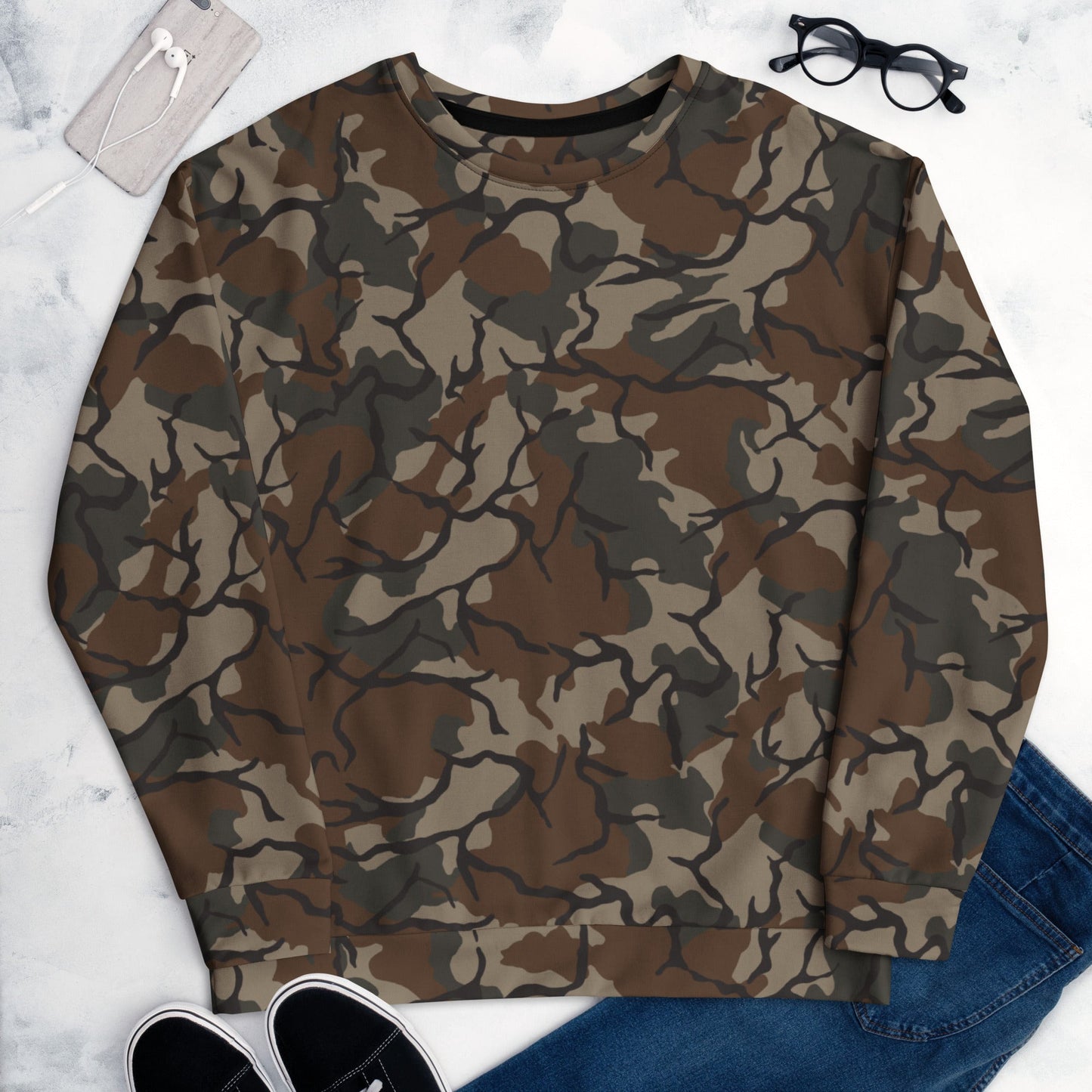 Philippine Marine Corps Malunggay CAMO Unisex Sweatshirt - Sweatshirts