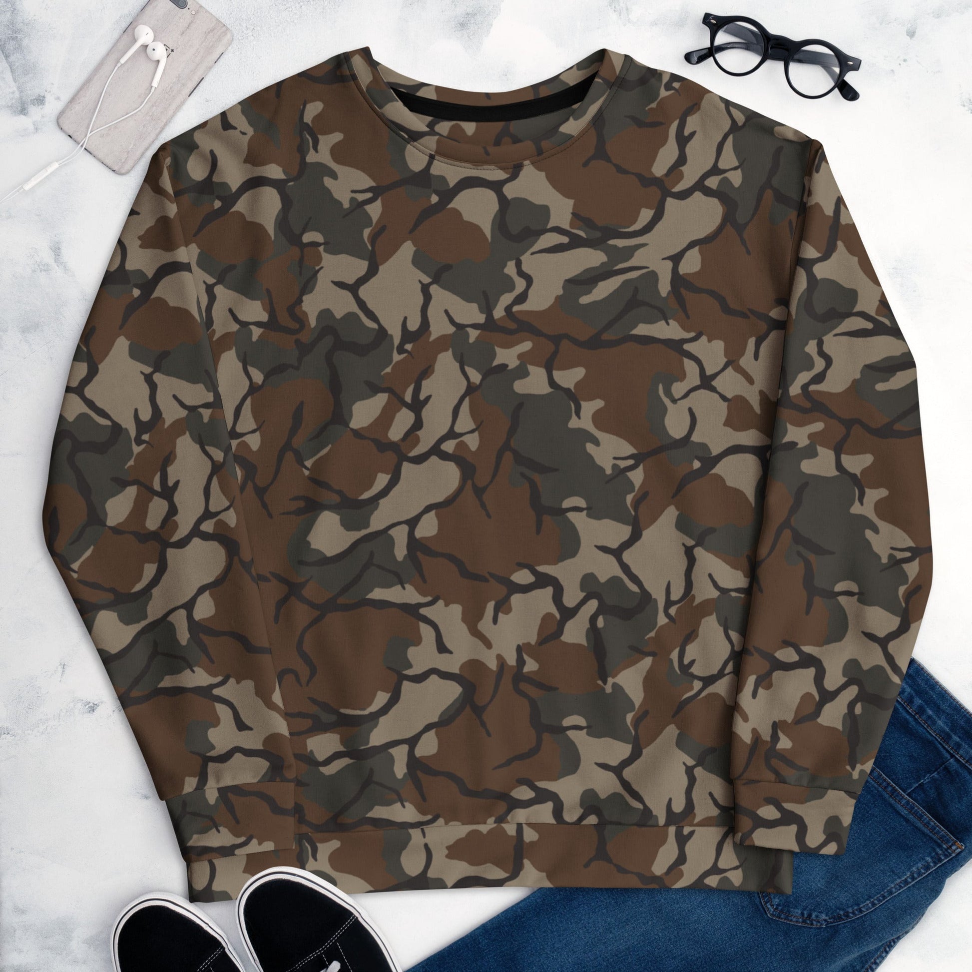 Philippine Marine Corps Malunggay CAMO Unisex Sweatshirt - Sweatshirts