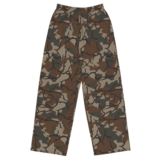 Philippine Marine Corps Malunggay CAMO unisex wide-leg pants - 2XS - Wide-leg Pants