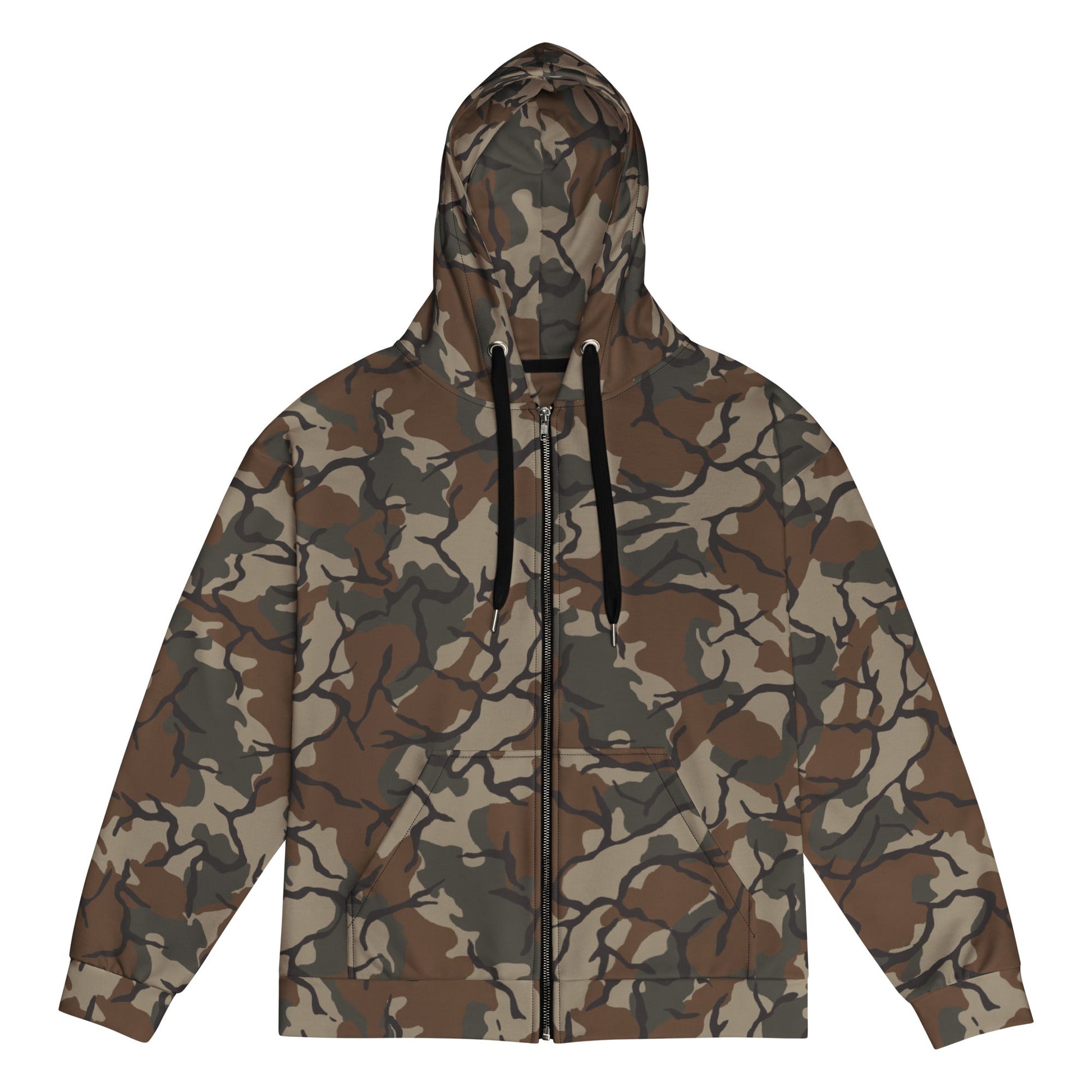Philippine Marine Corps Malunggay CAMO Unisex zip hoodie - 2XS - Zip Hoodies
