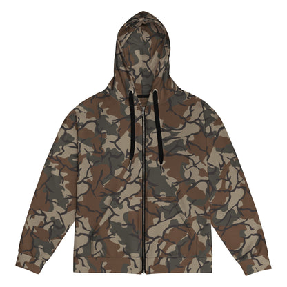 Philippine Marine Corps Malunggay CAMO Unisex zip hoodie - 2XS - Zip Hoodies