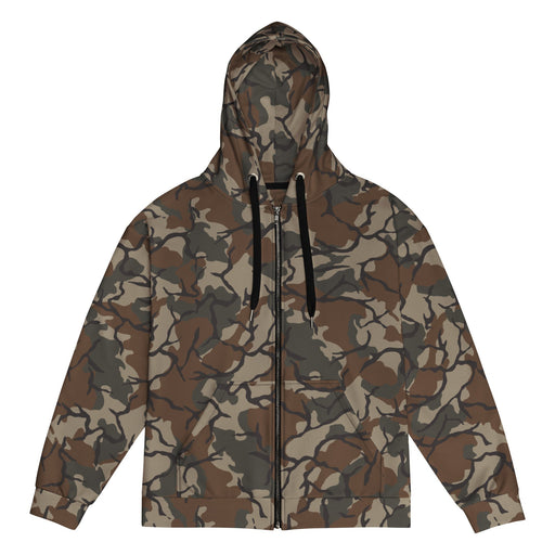 Leaf Malunggay Philippine Marine CAMO Unisex Zip Hoodie - 2XS