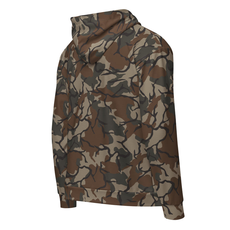Leaf Malunggay Philippine Marine CAMO Unisex Zip Hoodie