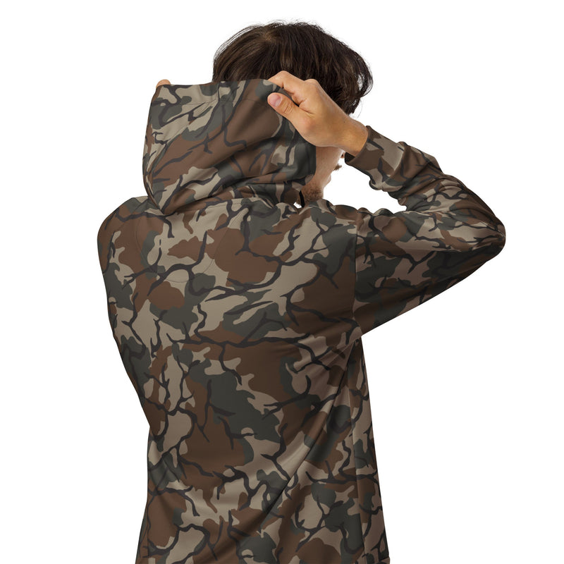 Leaf Malunggay Philippine Marine CAMO Unisex Zip Hoodie