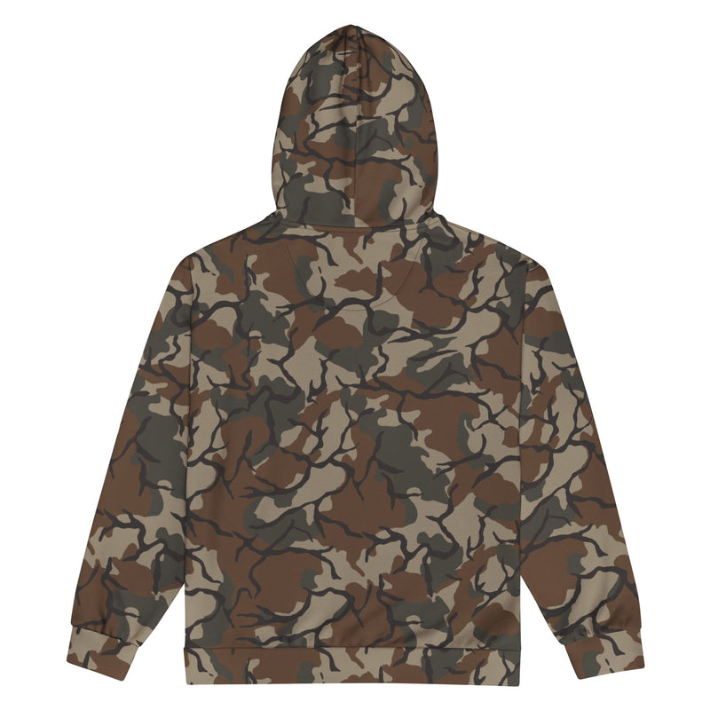 Leaf Malunggay Philippine Marine CAMO Unisex Zip Hoodie
