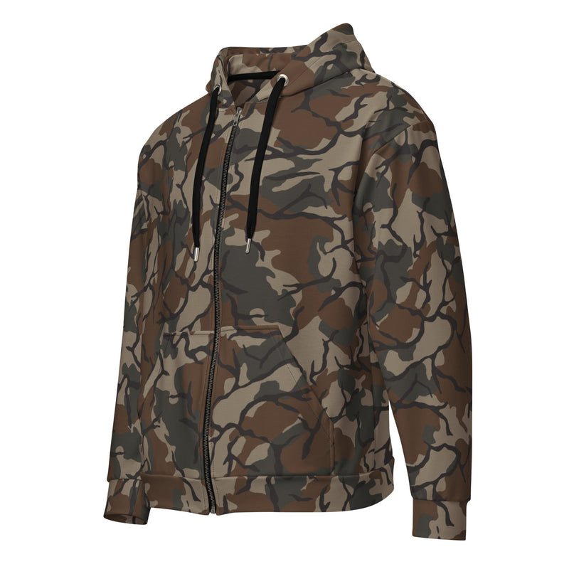 Leaf Malunggay Philippine Marine CAMO Unisex Zip Hoodie