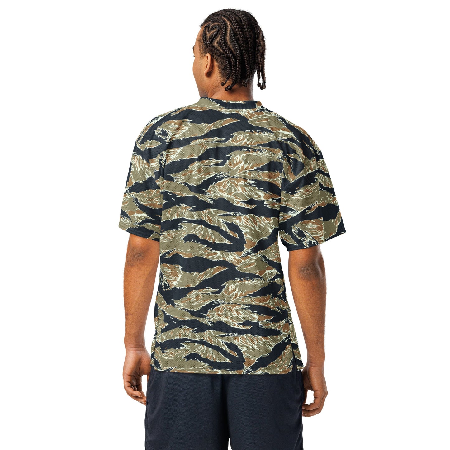 Philippine Tiger Stripe Special Forces Distinctive Uniform (SDFU) CAMO American football jersey - Football Jersey