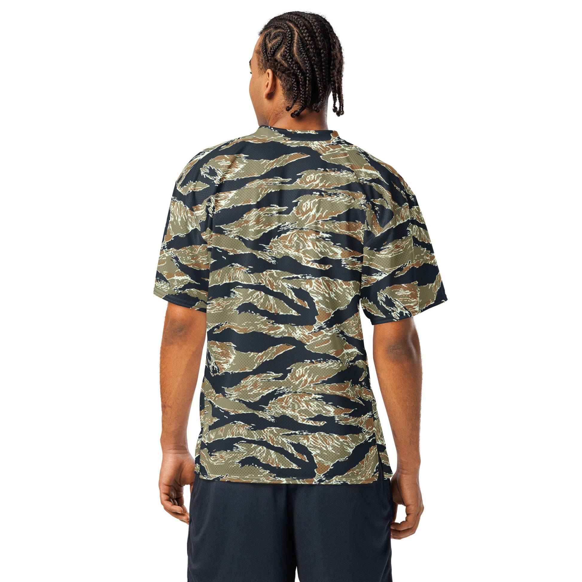 Philippine Tiger Stripe Special Forces Distinctive Uniform (SDFU) CAMO American football jersey - Football Jersey