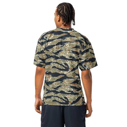 Philippine Tiger Stripe Special Forces Distinctive Uniform (SDFU) CAMO American football jersey - Football Jersey