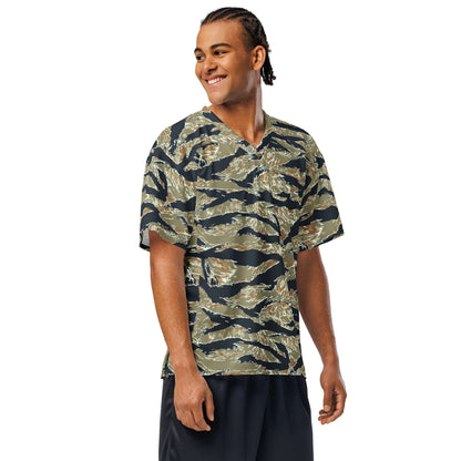 Philippine Tiger Stripe Special Forces Distinctive Uniform (SDFU) CAMO American football jersey - Football Jersey