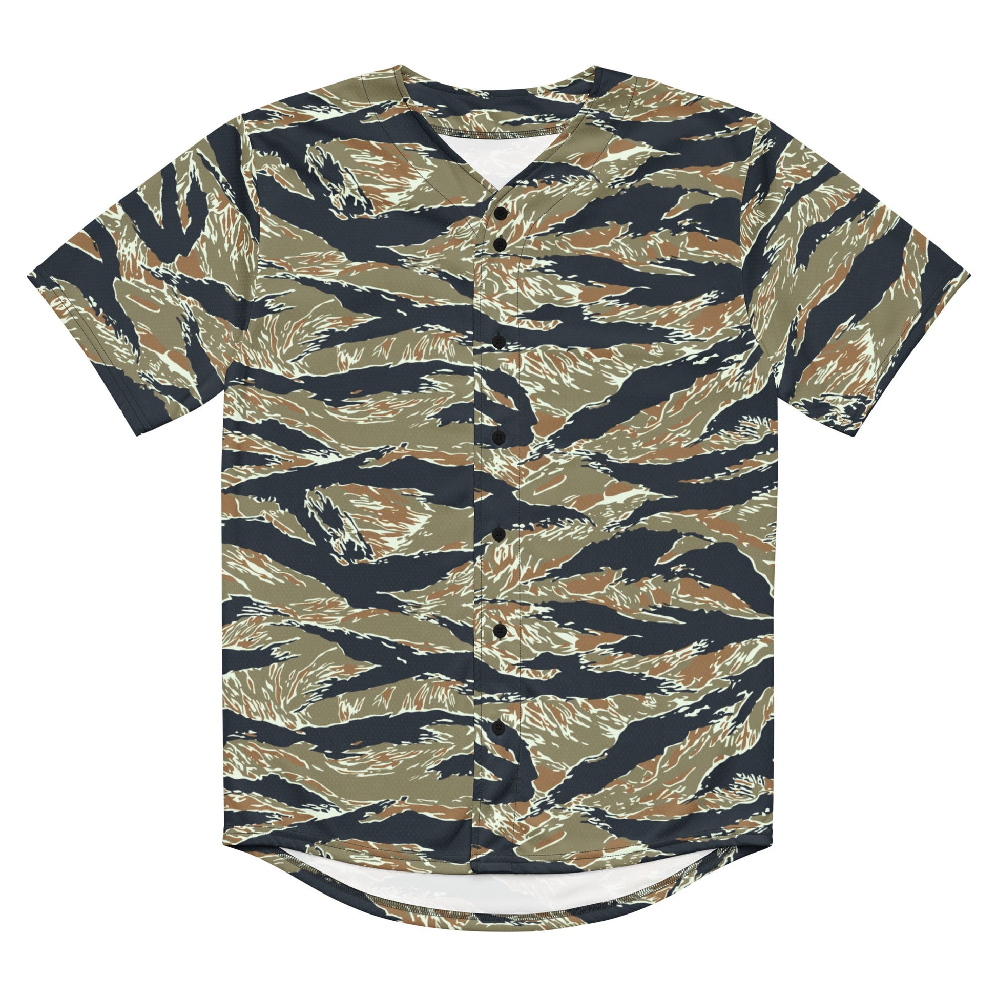 Philippine Tiger Stripe Special Forces Distinctive Uniform (SDFU) CAMO baseball jersey - Baseball Jerseys