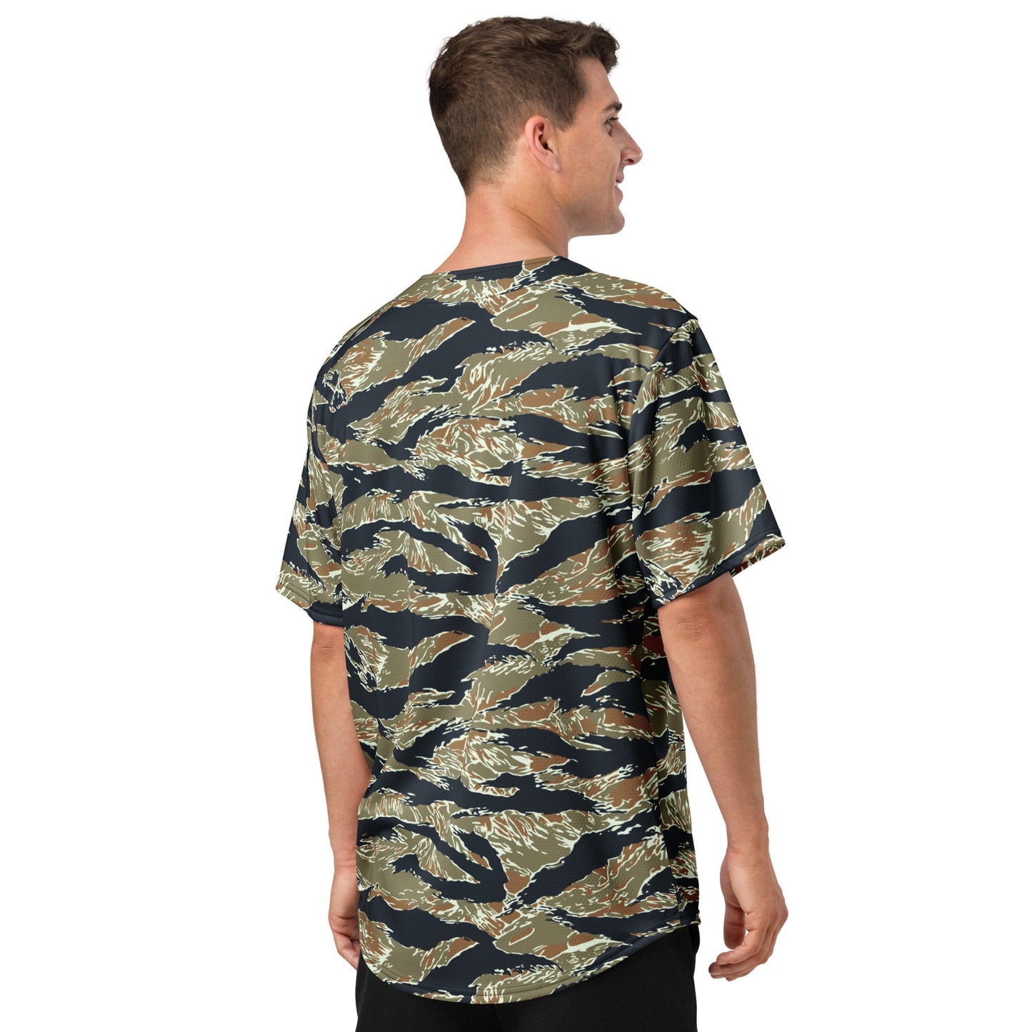 Philippine Tiger Stripe Special Forces Distinctive Uniform (SDFU) CAMO baseball jersey - Baseball Jerseys