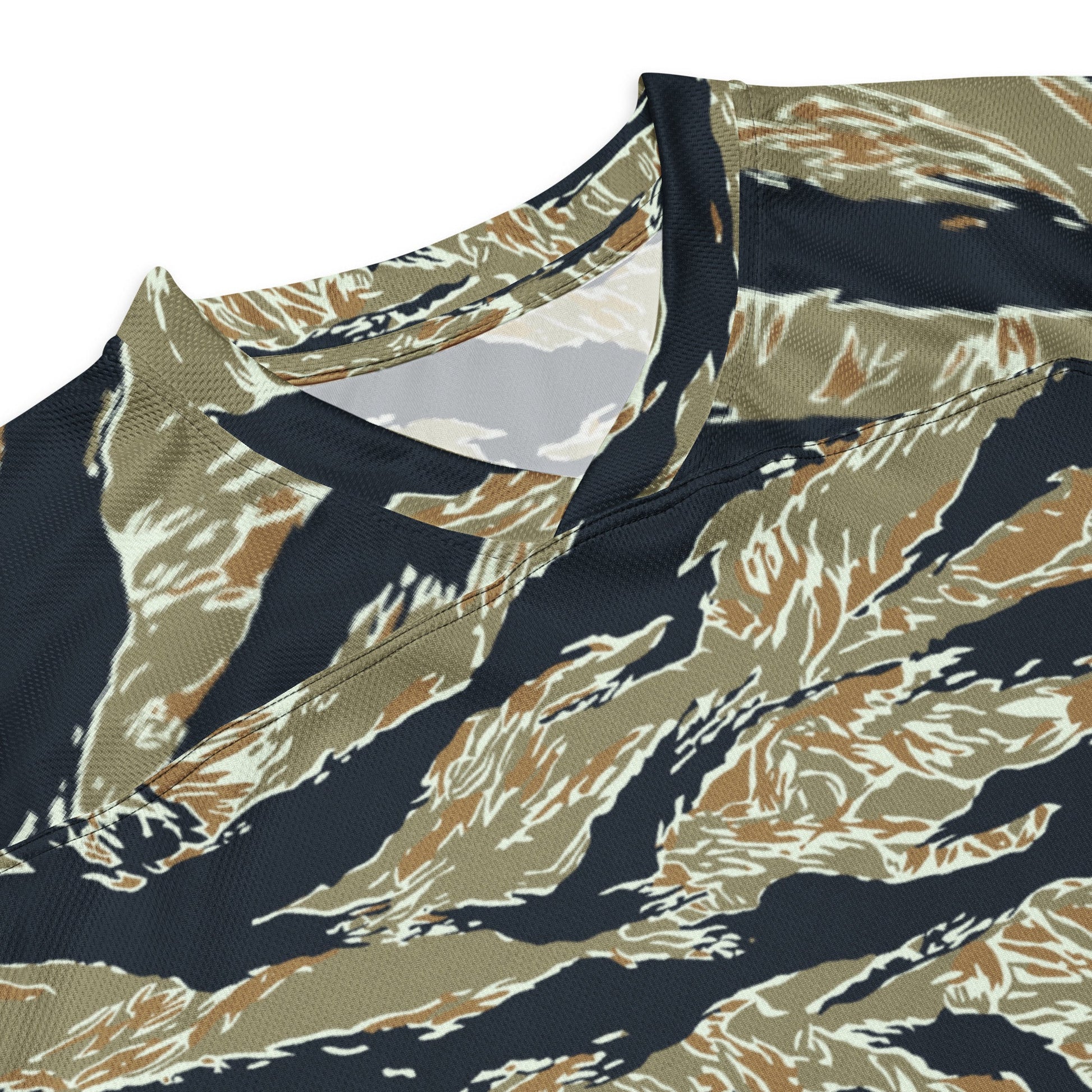 Philippine Tiger Stripe Special Forces Distinctive Uniform (SDFU) CAMO Unisex Hockey Fan Jersey