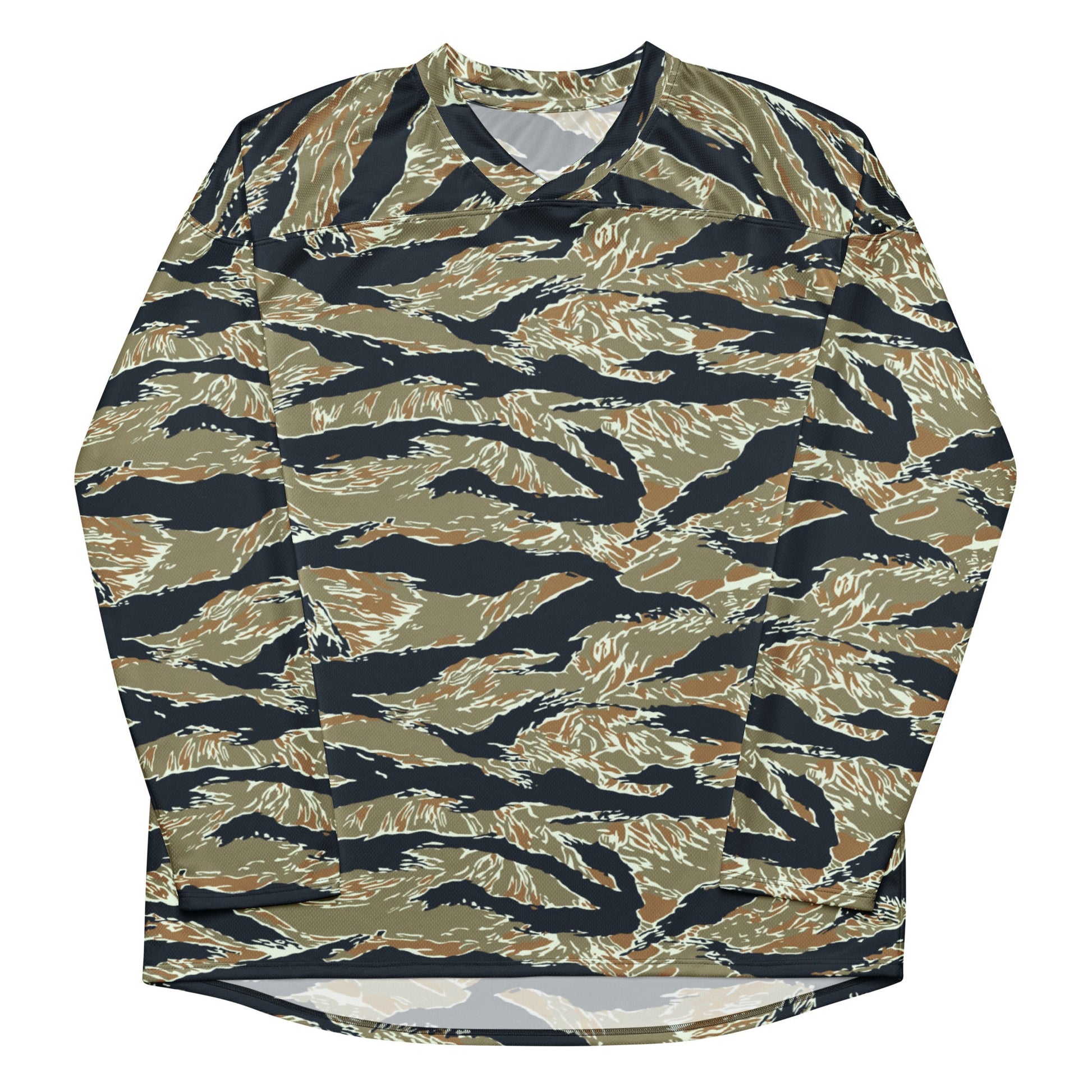Philippine Tiger Stripe Special Forces Distinctive Uniform (SDFU) CAMO Unisex Hockey Fan Jersey