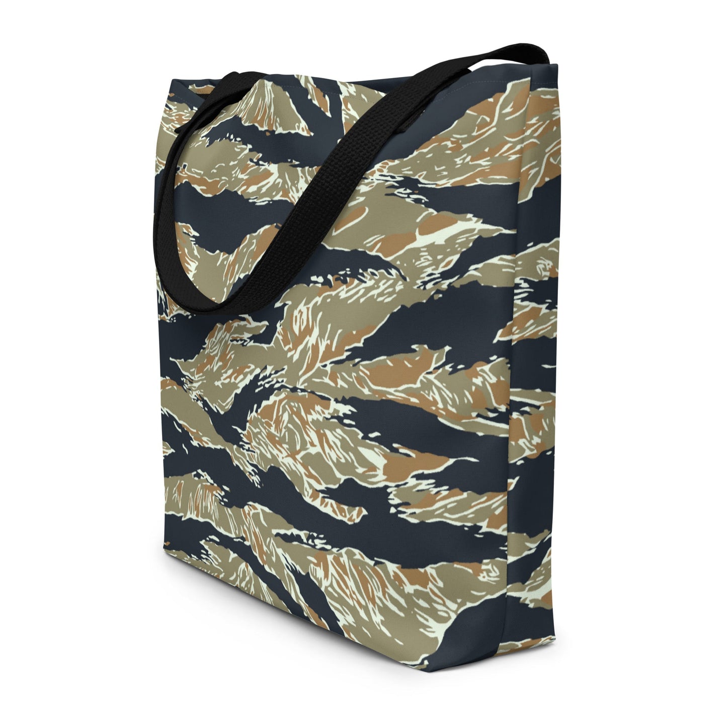 Philippine Tiger Stripe Special Forces Distinctive Uniform (SDFU) CAMO Large Tote Bag - Bags