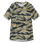 Tiger Stripe Philippine Special Forces CAMO Mens Short-Sleeve Rash Guard - 2XS - SS