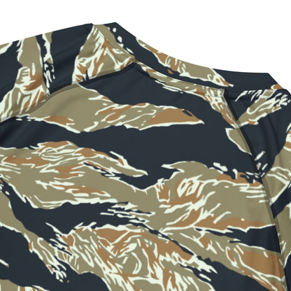 Philippine Tiger Stripe Special Forces Distinctive Uniform (SDFU) CAMO Mens Short-Sleeve Rash Guard