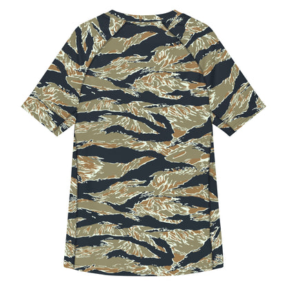 Philippine Tiger Stripe Special Forces Distinctive Uniform (SDFU) CAMO Mens Short-Sleeve Rash Guard