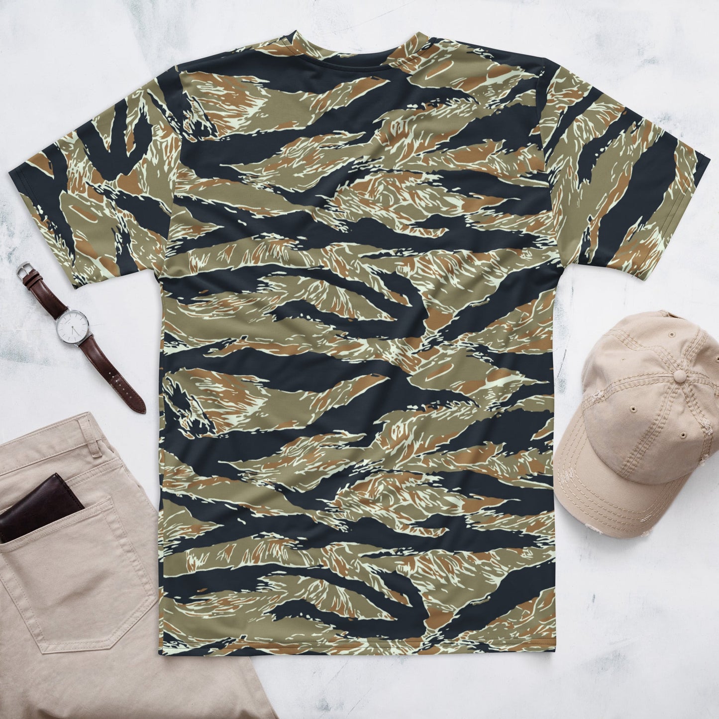 Philippine Tiger Stripe Special Forces Distinctive Uniform (SDFU) CAMO Mens T-Shirt