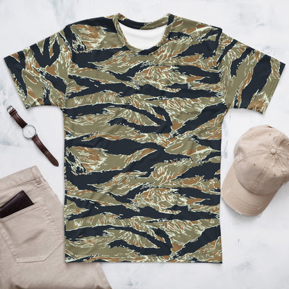 Philippine Tiger Stripe Special Forces Distinctive Uniform (SDFU) CAMO Mens T-Shirt - XS