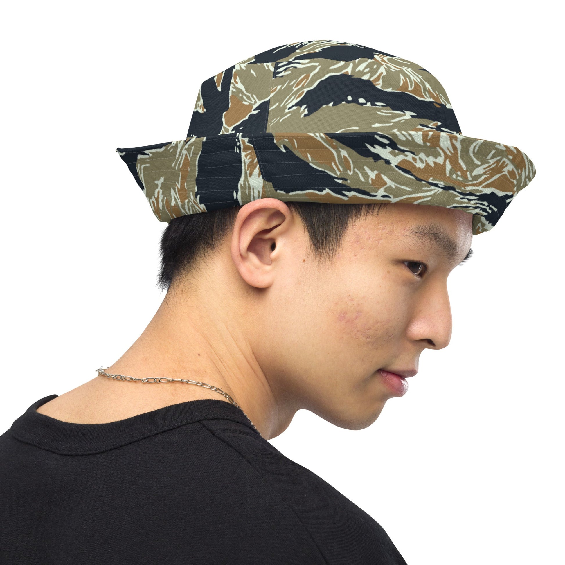Philippine Tiger Stripe Special Forces Distinctive Uniform (SDFU) CAMO Reversible Bucket Hat