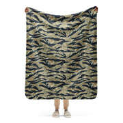 Tiger Stripe Philippine Special Forces CAMO Sherpa Blanket - 50″×60″