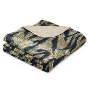 Tiger Stripe Philippine Special Forces CAMO Sherpa Blanket