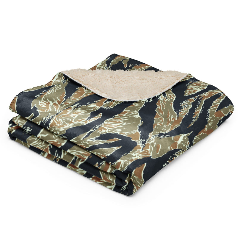 Tiger Stripe Philippine Special Forces CAMO Sherpa Blanket