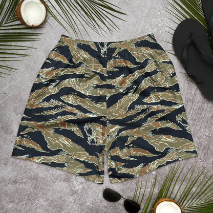 Philippine Tiger Stripe Special Forces Distinctive Uniform (SDFU) CAMO Unisex Athletic Long Shorts