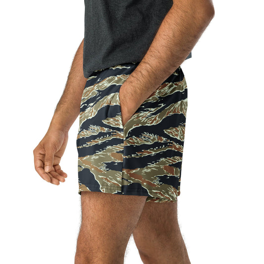 Philippine Tiger Stripe Special Forces Distinctive Uniform (SDFU) CAMO Unisex Athletic Shorts - XS