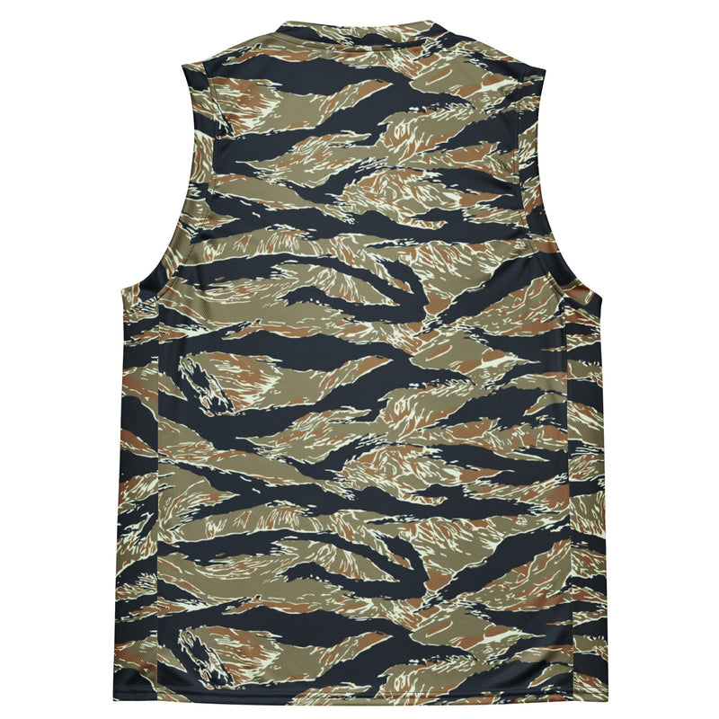 Tiger Stripe Philippine Special Forces CAMO Unisex Basketball Jersey