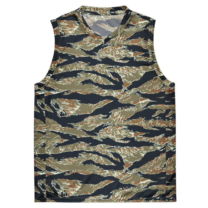 Tiger Stripe Philippine Special Forces CAMO Unisex Basketball Jersey